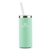 Can Cooler Slim com canudo Pistachio | 296ML