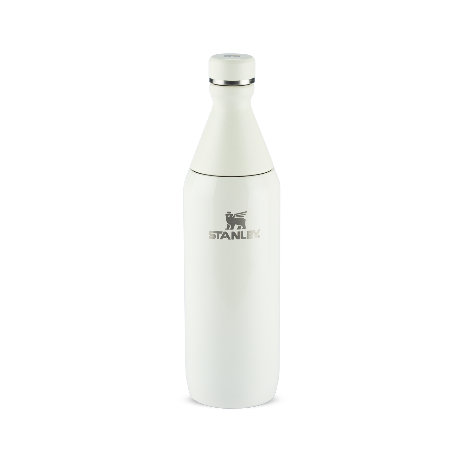 Garrafa Térmica Slim Bottle Cream Gloss Stanley | 591ml