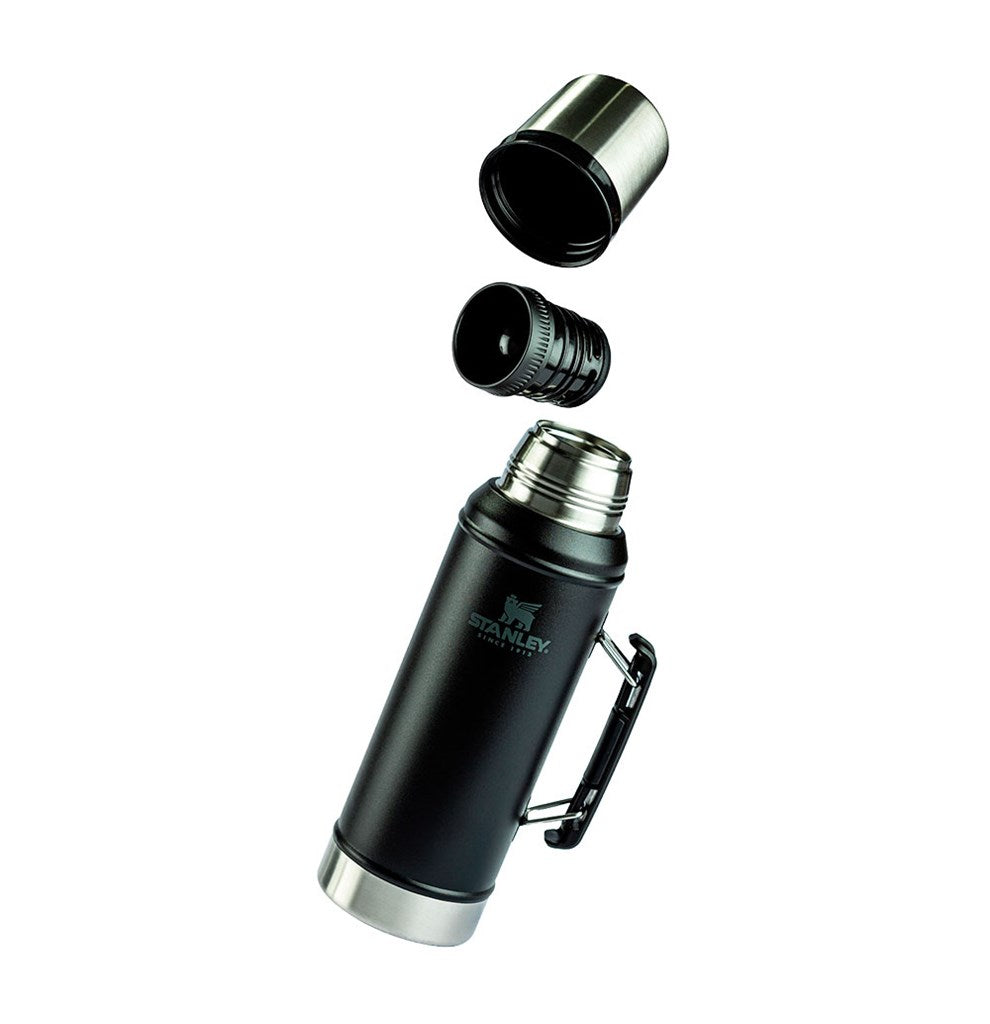 Garrafa Térmica Classic Matte Black | 0.95L