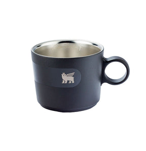 Caneca Daybreak Cappuccino com Pires Stanley Matte Black | 192ML