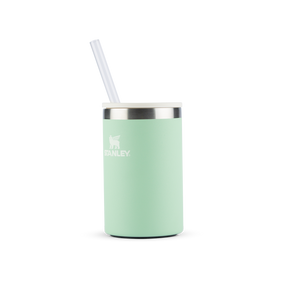 Can Cooler com canudo Pistachio | 296ML