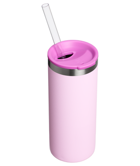 Can Cooler Slim com canudo Cherry Blossom | 296ML