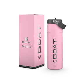 Garrafa Térmica Aerolight Flip Straw Pink Messi Stanley | 710ml