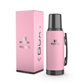 Garrafa Térmica Mate System Pink Messi Stanley | 1.2L
