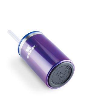 Can Cooler com canudo Stanley Sapphire Shimmer | 296ML