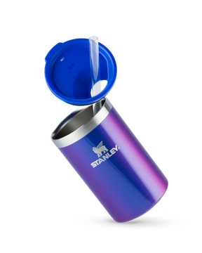 Can Cooler com canudo Stanley Sapphire Shimmer | 296ML