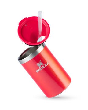 Can Cooler com canudo Stanley Apple Shimmer | 296ML