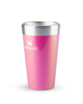 Copo Térmico de Cerveja Stanley Dazzle Pink Shimmer  | 473ml