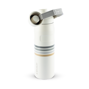 Garrafa Térmica Aerolight Fast Flow Varsity Cream Ash Stripes | 710ml