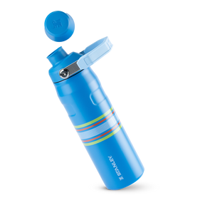 Garrafa Térmica Aerolight Fast Flow Varsity Azure Stripes | 710ml