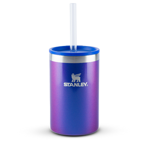 Can Cooler com canudo Stanley Sapphire Shimmer | 296ML