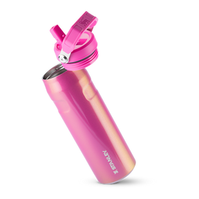 Garrafa Térmica Aerolight Flip Straw Stanley Dazzle Pink Shimmer | 710ML