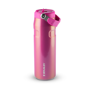 Garrafa Térmica Aerolight Flip Straw Stanley Dazzle Pink Shimmer | 710ML