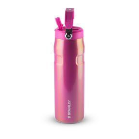 Garrafa Térmica Aerolight Flip Straw Stanley Dazzle Pink Shimmer | 710ML