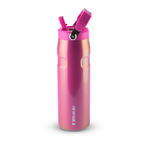 Garrafa Térmica Aerolight Flip Straw Stanley Dazzle Pink Shimmer | 710ML