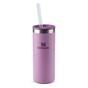 Can Cooler Slim com canudo Lilac | 296ML