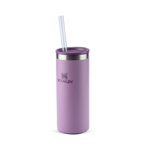 Can Cooler Slim com canudo Lilac | 296ML