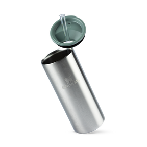 Can Cooler Slim com canudo Stainless Steel Shale | 296ML