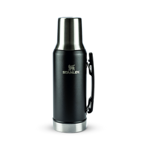 Garrafa Térmica Mate System Matte Black | 1.2L