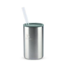 Can Cooler com canudo Stainless Steel Shale | 296ML