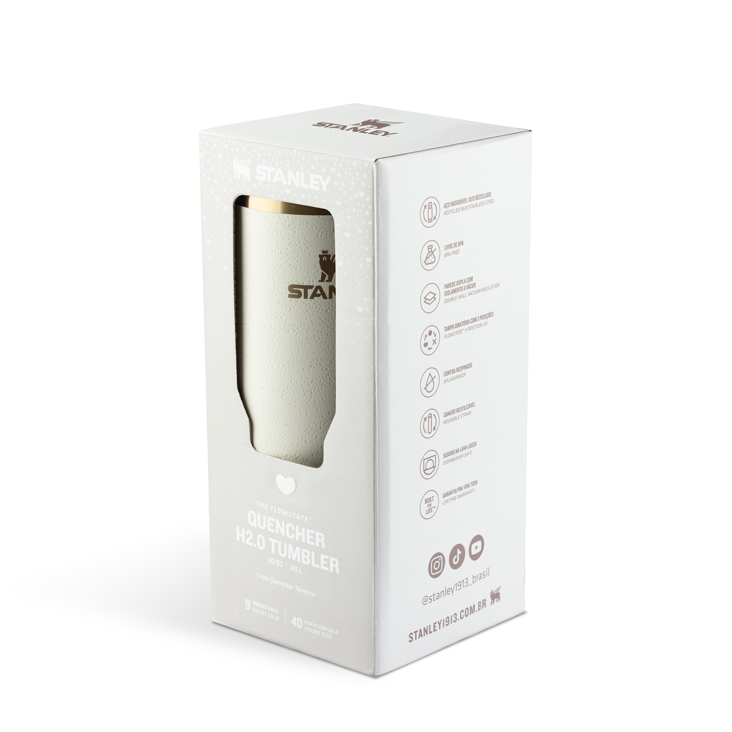 Copo Quencher Cream Moon Stanley | 887ml