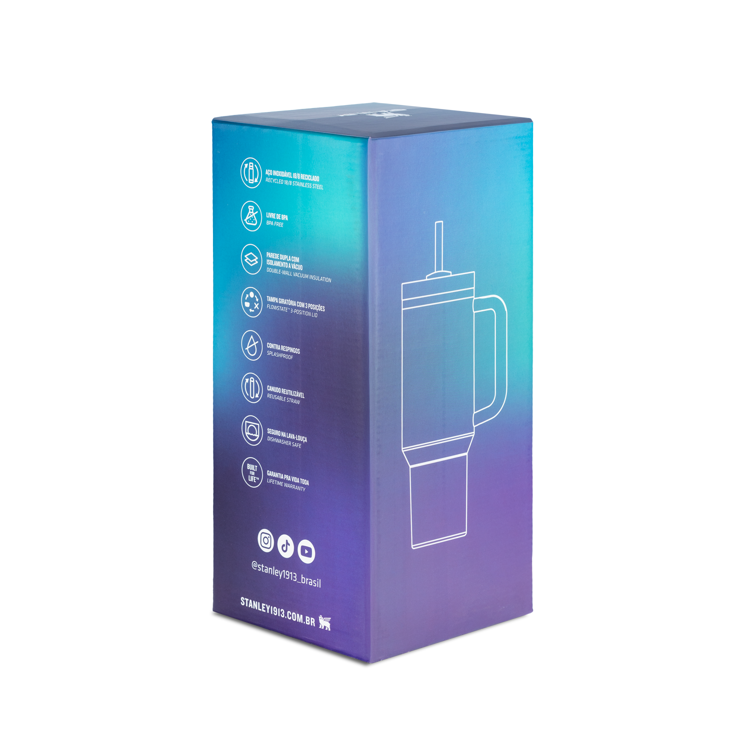 Copo Quencher Coastal Teal New Frequency | 1.18L