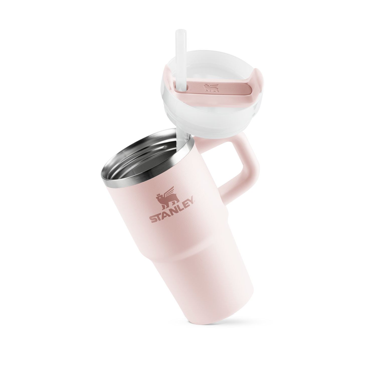 Copo Quencher Com Alça Rose Quartz Stanley | 591ml