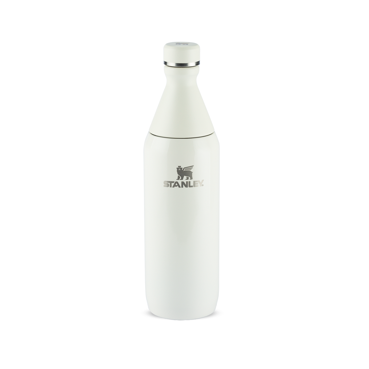 Garrafa Térmica Slim Bottle Cream Gloss Stanley | 591ml