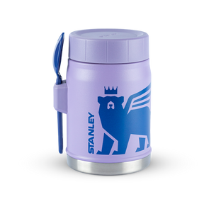 Pote Térmico com Garfolher Youth Lavender | 414ML